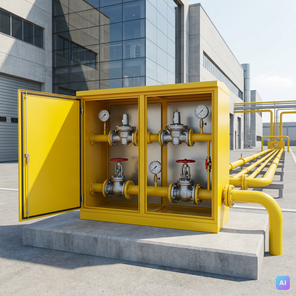 Защита газоиспользующего оборудования от скачков давления в магистрали: роль стабилизаторов и ГРПШ